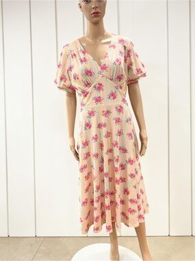 Dolly and Dotty Julia pastel floral dress NWOT size 8